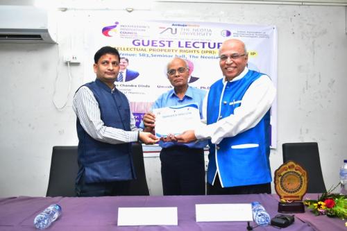 1 Day Guest Lecture on IPR- The Neotia University, TNU- March 21, 2024
