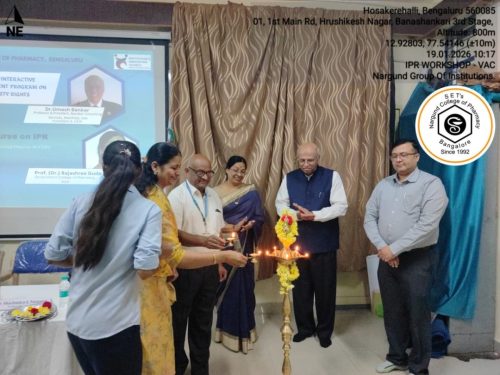 5 Days Comprehensive & Interactive Professional Advancement Program on IPR-Nargund College of Pharmacy, Bengaluru- Jan. 19-23, 2026