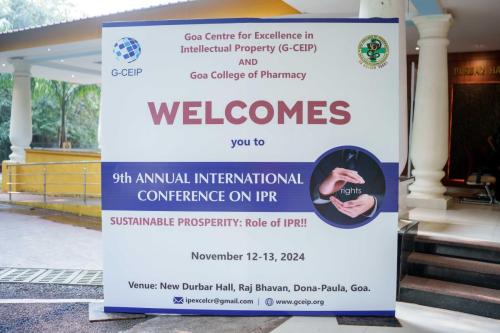 9th Annual International Conference on IPR- Nov. 12-13, 2024